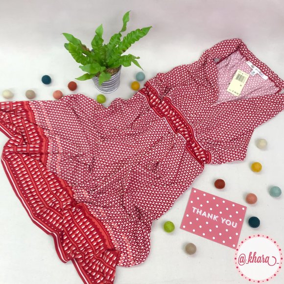 Max Studio Gorgeous Red A-Line Halter Top Summer Dress! - Picture 7 of 7